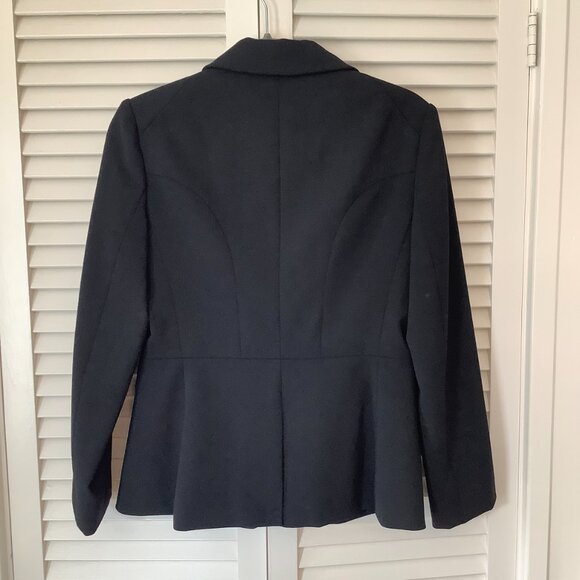 NWOT The Row women's blazer 8 black wool blend single button jacket - Picture 6 of 10
